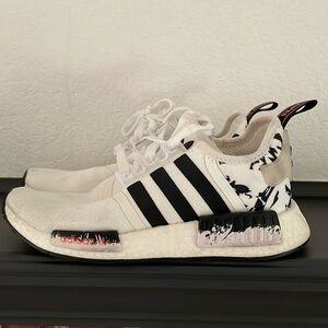 Adidas NMD R1 white black fits US 7 pls read